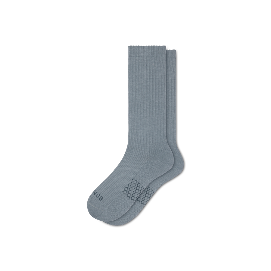 Men's Modern Rib Calf Socks - Outdoor Recovery Pair
