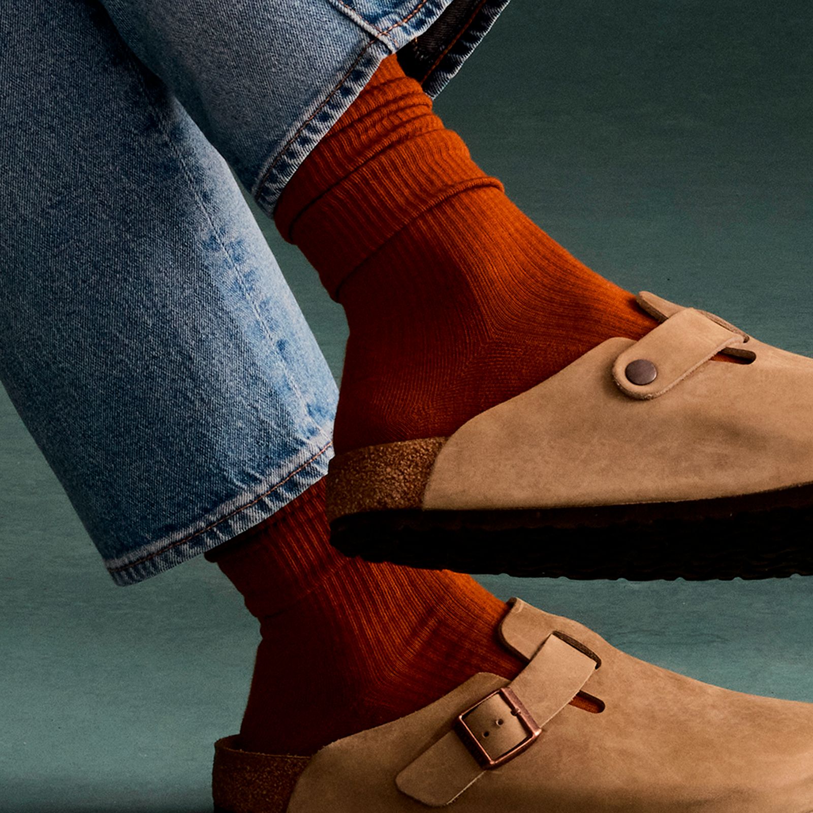 Modern Rib Calf Socks - toffee [LIFESTYLE] [10034]