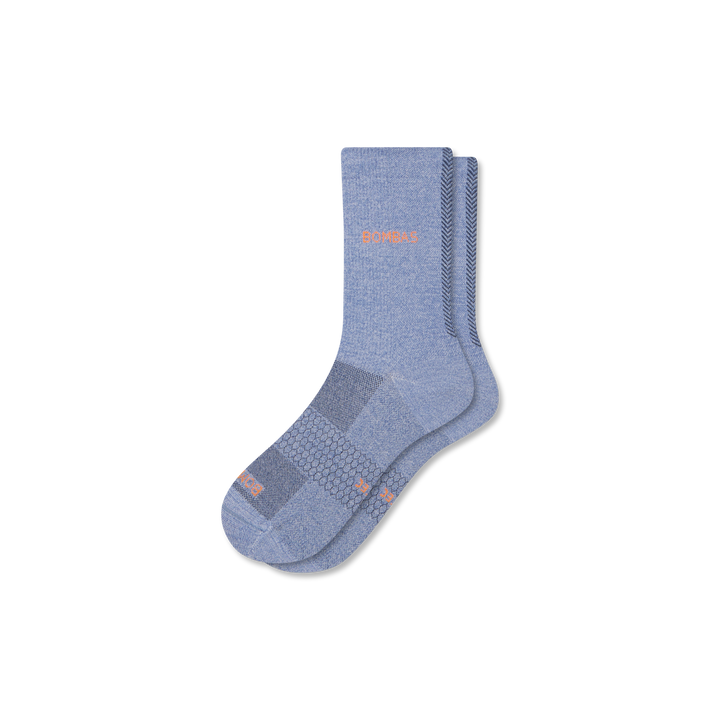 UltraLite Sport Half Calf Socks - oyster blue L [10074]