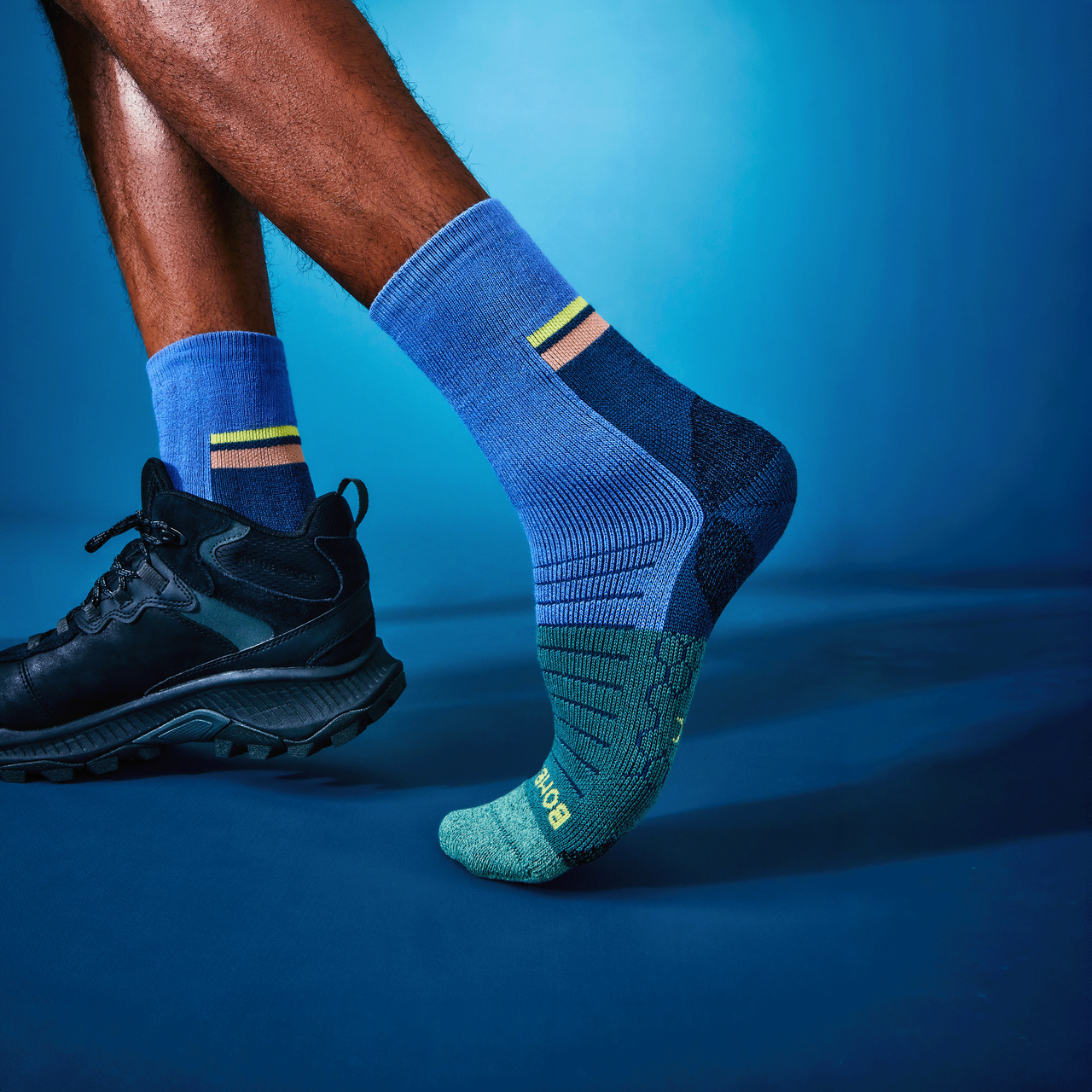 Hiking Calf Socks - oyster blue [LIFESTYLE] [10076]