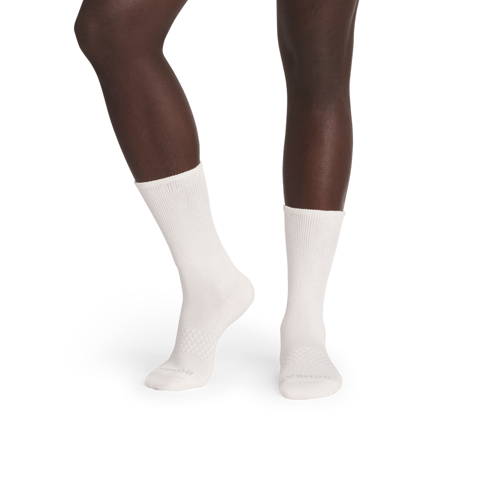 Ultra Stretch Calf Socks - soft white MO1 [10114]