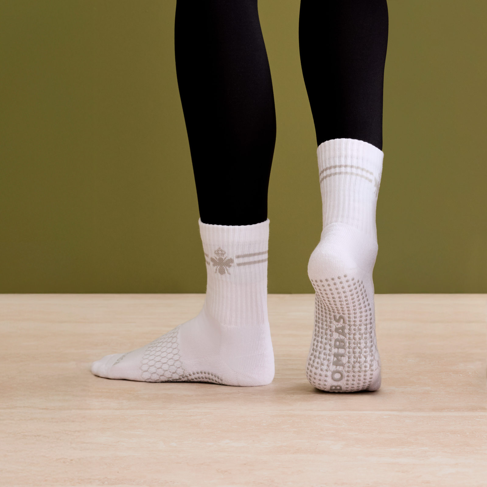 Gripper Half Calf - white MO WO [LIFESTYLE] [10131]