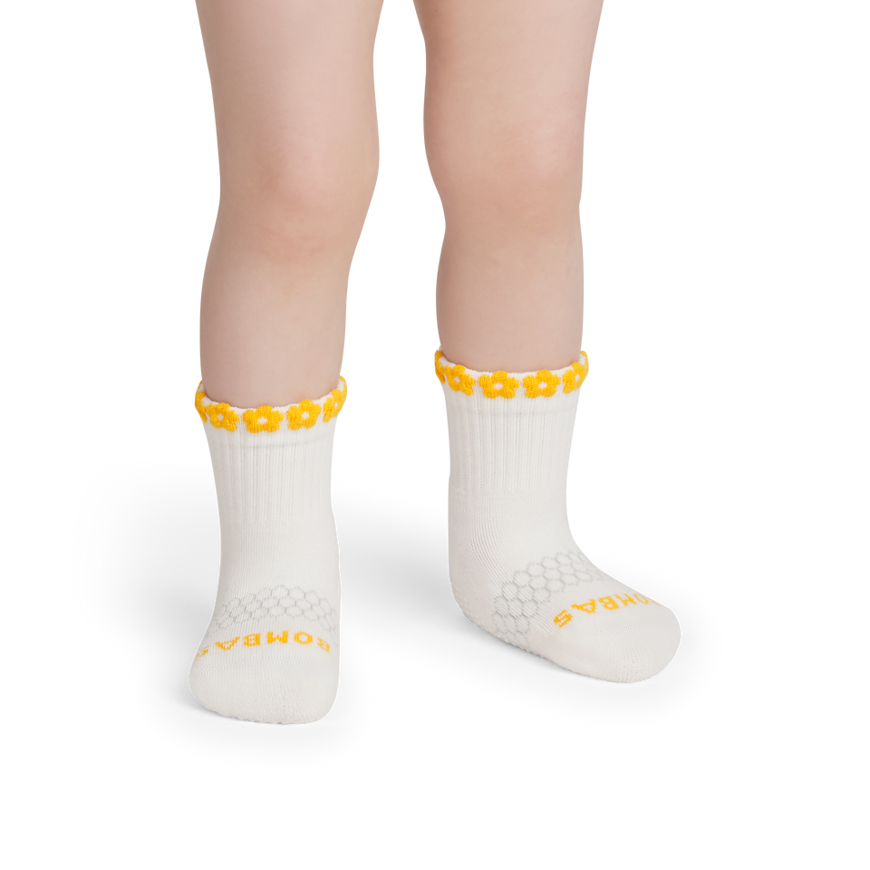 Toddler Gripper Calf Socks - amber sun TO1 [10144]