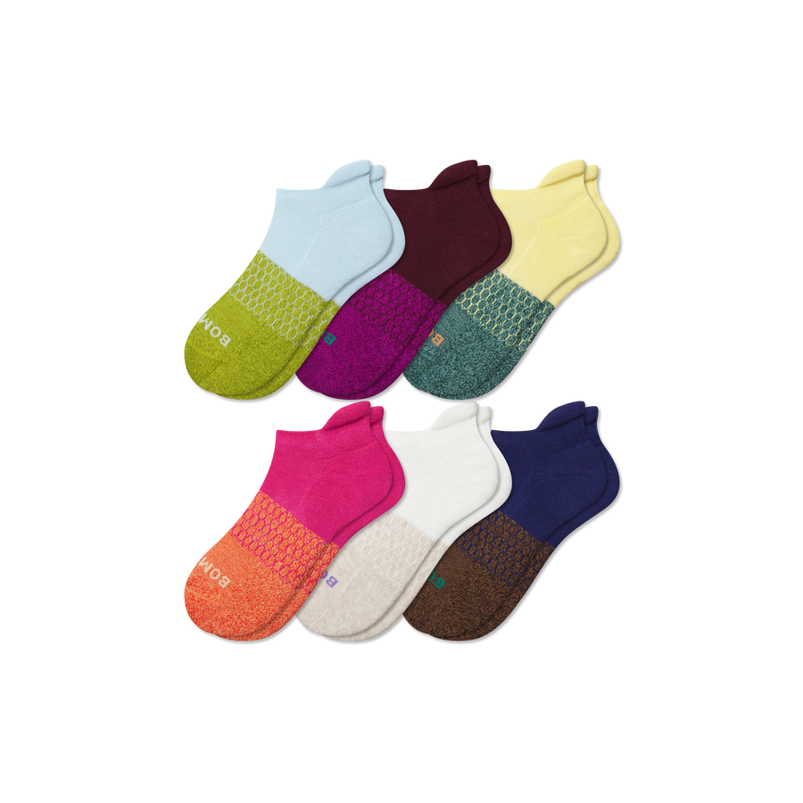 Youth Marl Ankle Sock 6-Pack - Active Hike Fit