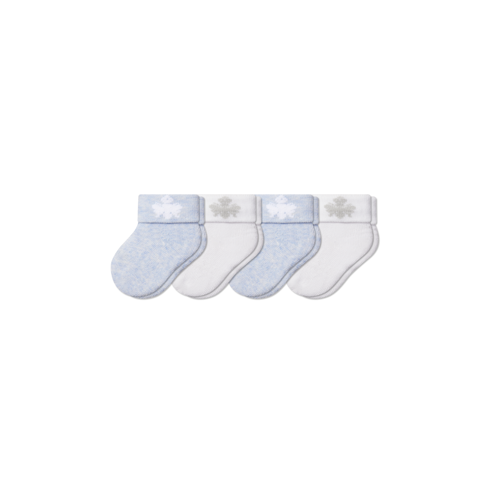 Baby Sock 4-Pack (0-6 Months) - blue mix L [10310]