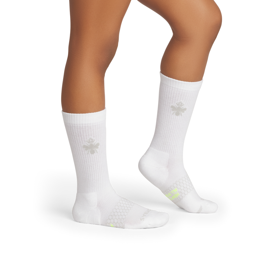 All-Purpose Performance Calf Socks - white grey YO1 [10334]