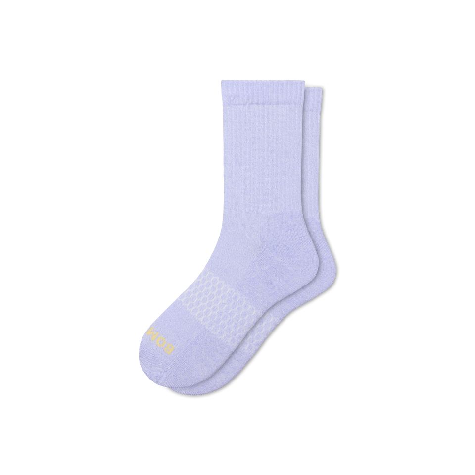 Half Calf Socks - Lavender Blue L [10386]
