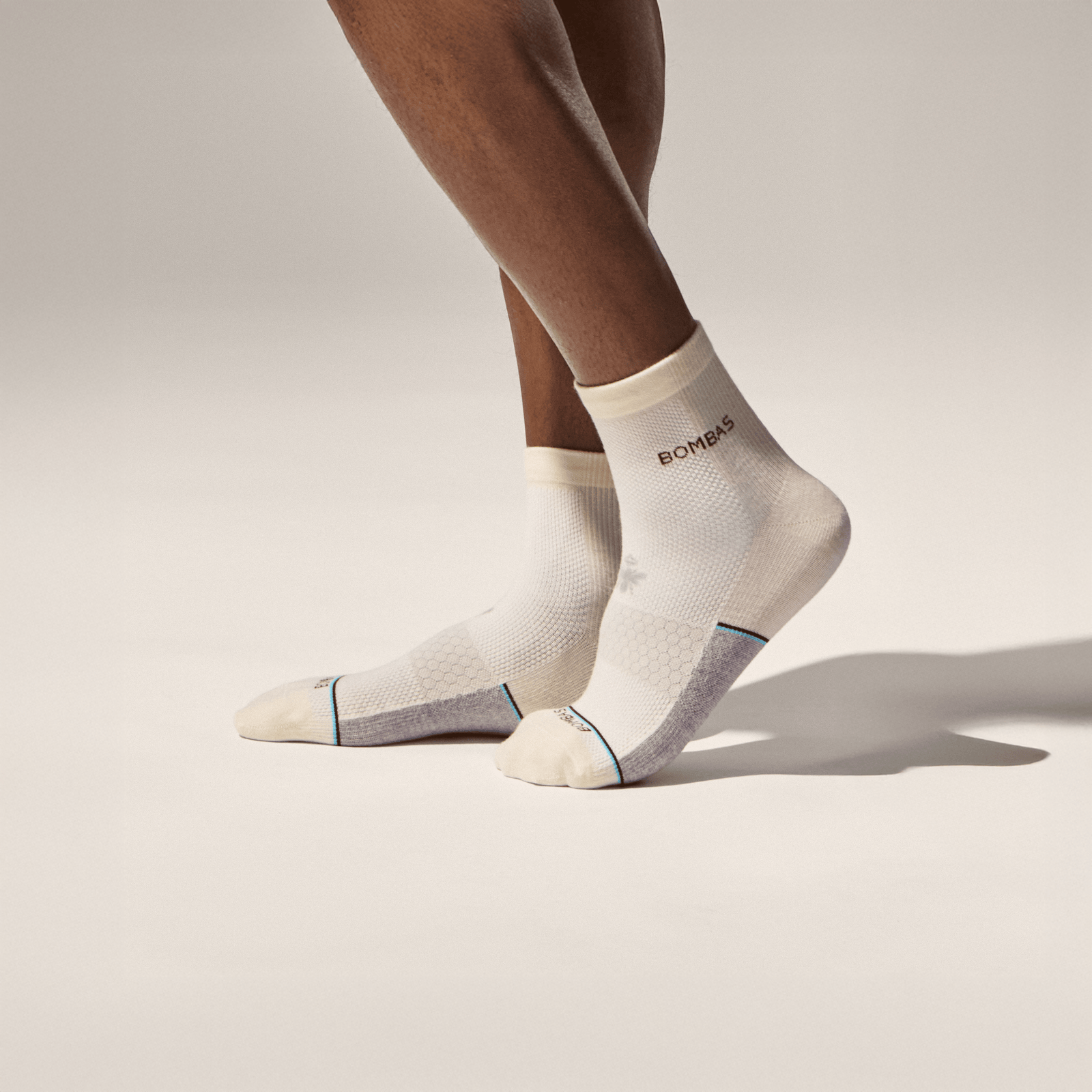 UltraLite Sport Merino Wool Blend Quarter Socks - Cotton Cloud [LIFESTYLE] [10441]