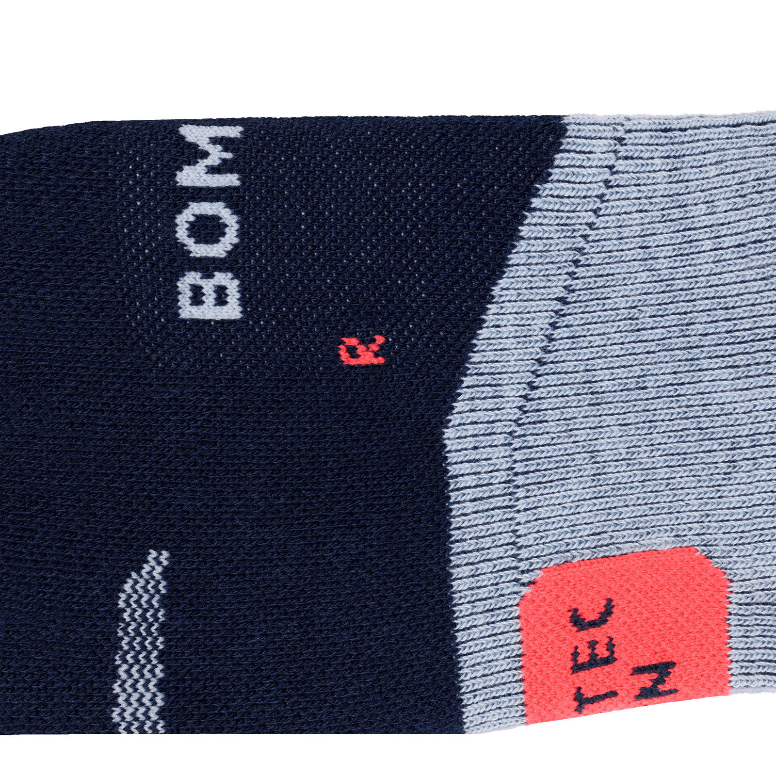 Run Quarter Socks - navy cloud Detail [10451]