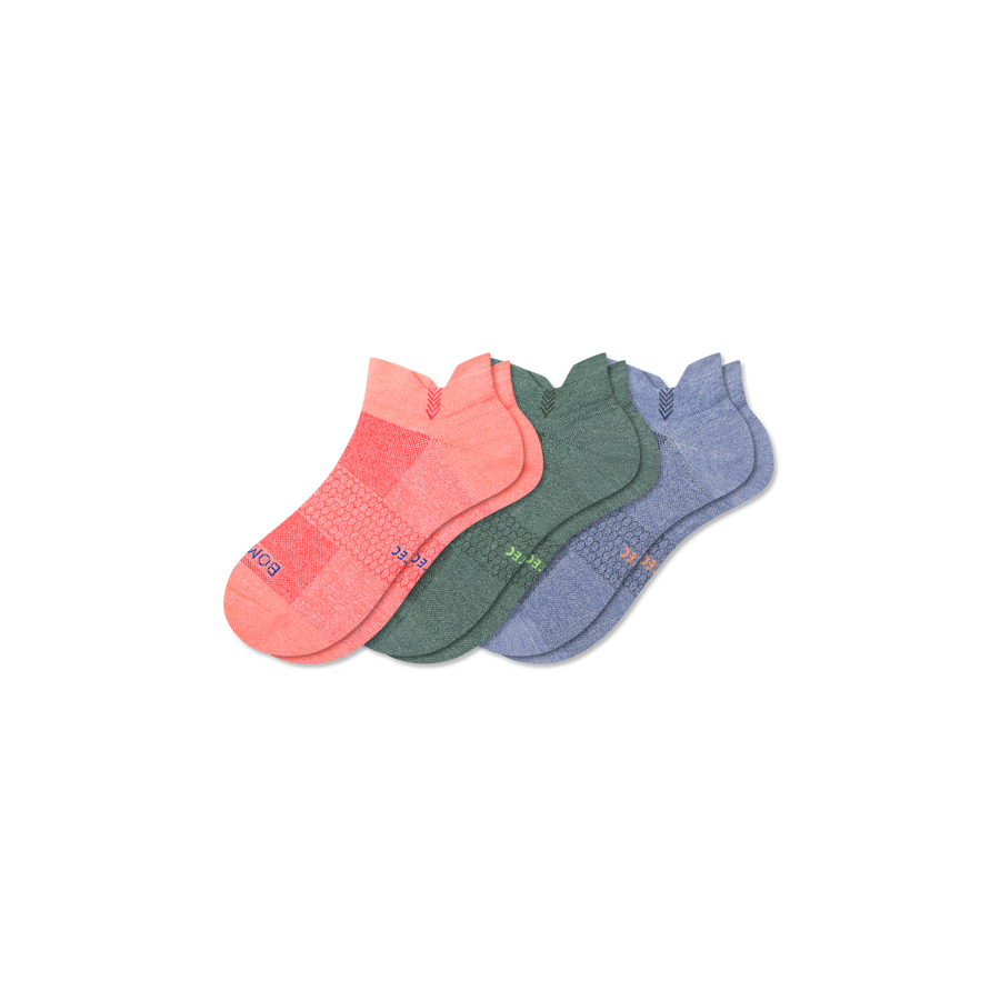 Women's UltraLite Sport Ankle Sock 3-Pack - Breathable Office Rotation