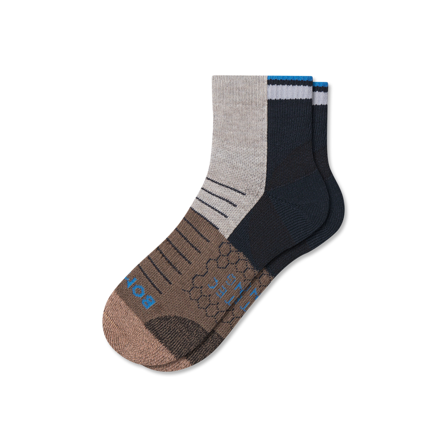 Women's Hiking Quarter Socks - Breathable Run Cushion