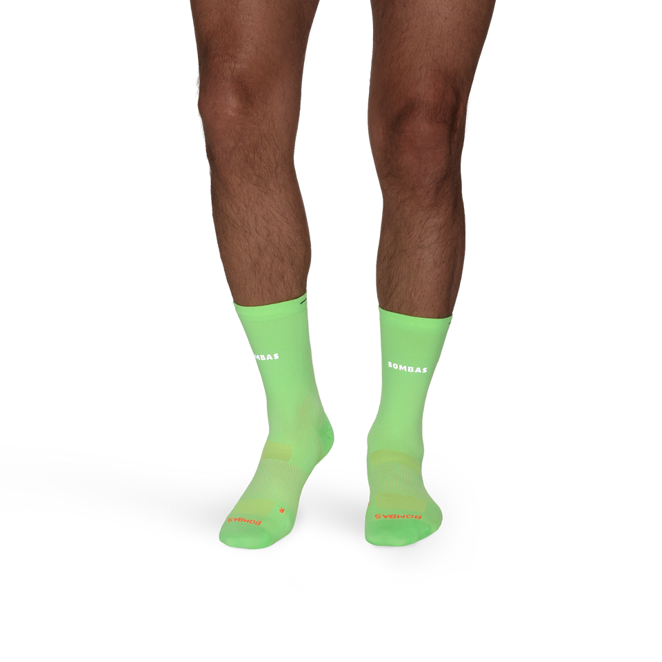 Run Pro Half Calf Socks - neon lime MO2 [10885]