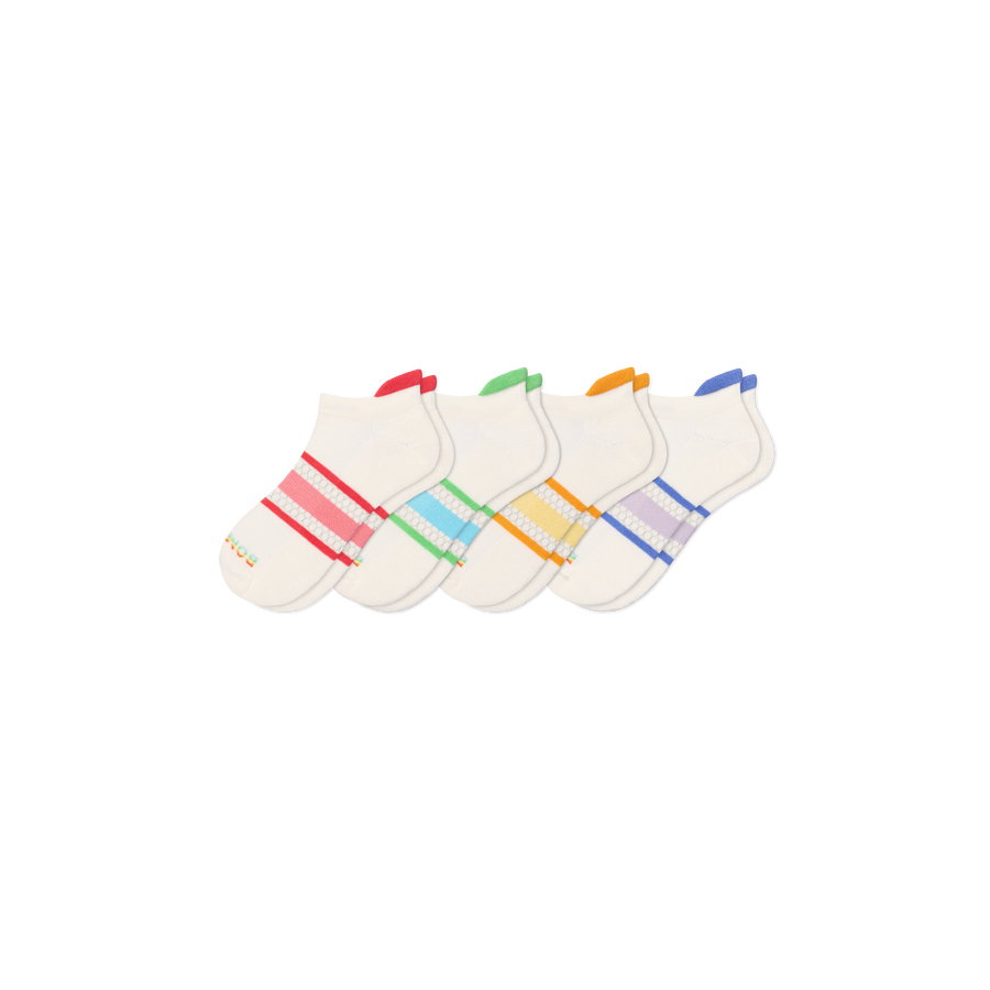 Pride Ankle Sock 4-Pack - Weekend Recovery Step