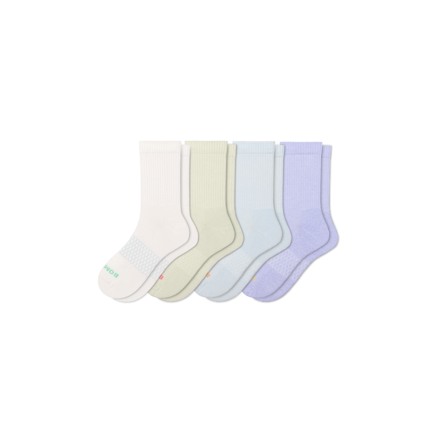 Women's Marl Half Calf Sock 4-Pack - Studio Home Support
