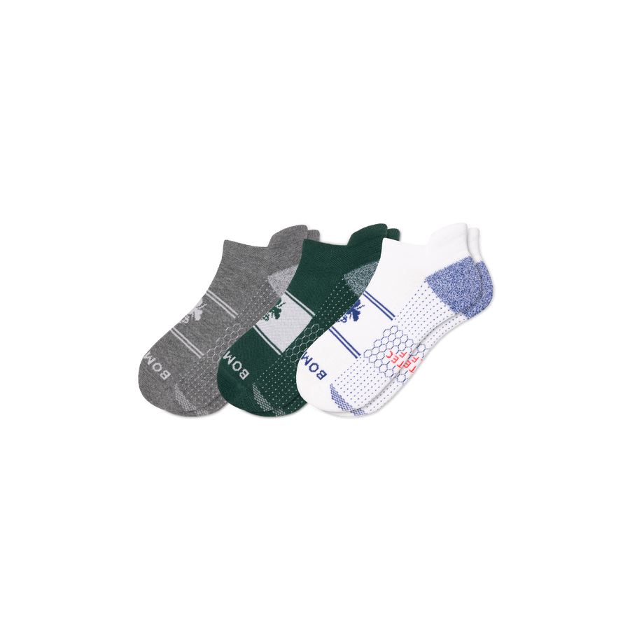 Men's Golf Ankle Sock 3-Pack - Cushion Step