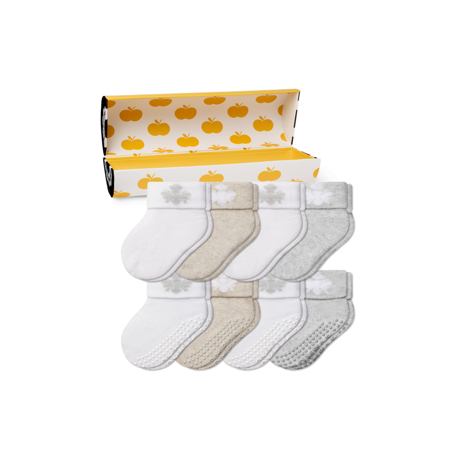 Baby's First Year Sock 8-Pack Gift Box - Weekend Ready