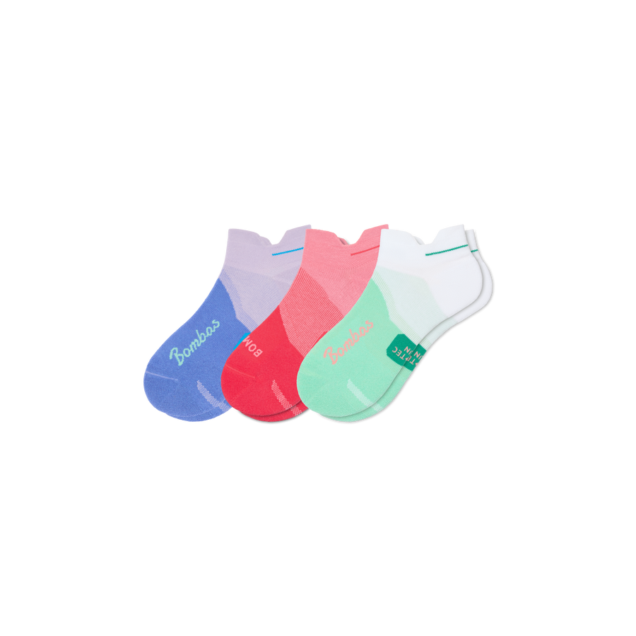 Women's Run Ankle Sock 3-Pack - Cushion Weekend Rotation