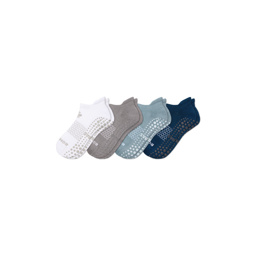 Women's Gripper Ankle Sock 4-Pack - Studio Weekend Step