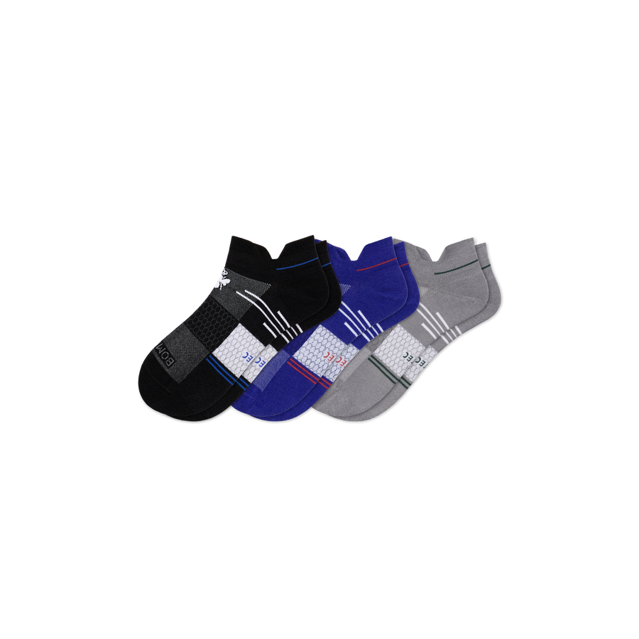 Men's UltraLite Sport Ankle Sock 3-Pack - Comfort Run Support