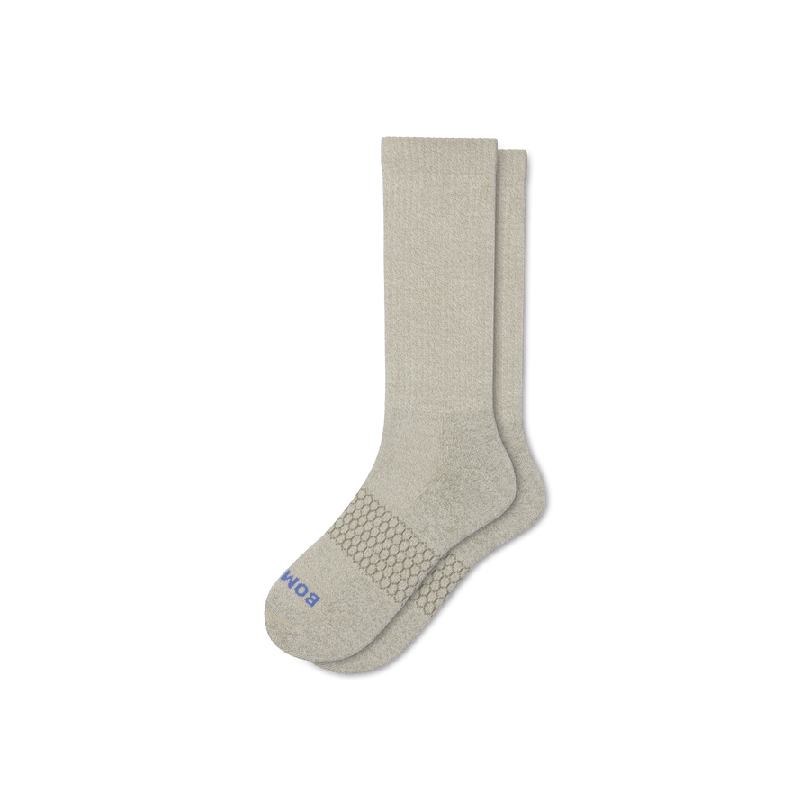 Men's Marl Calf Socks - Cozy Weekend Fit