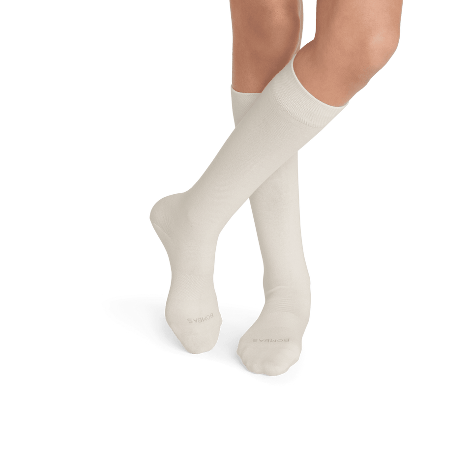 Youth Lightweight Knee High Soft White YO1