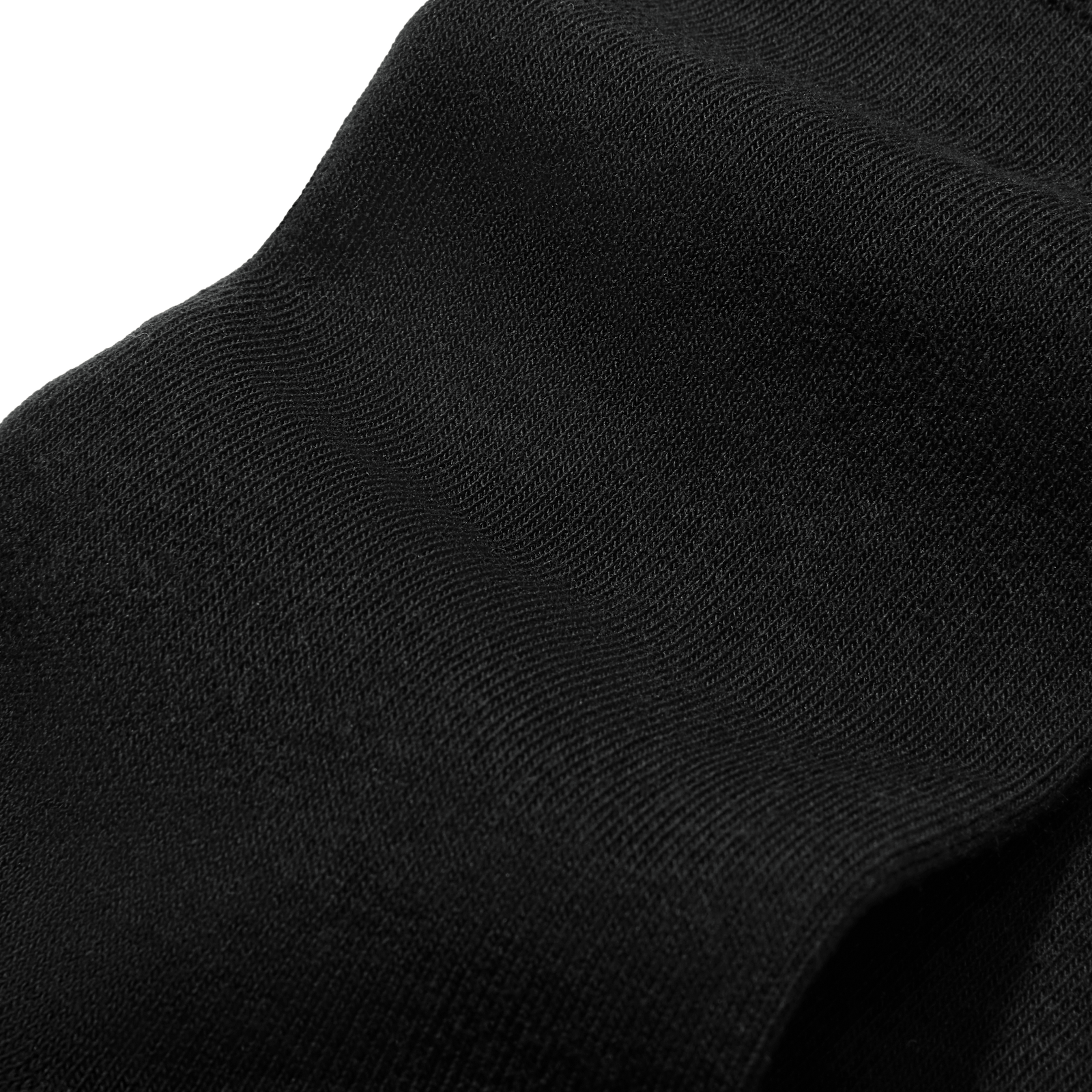 Youth Lightweight Calf Sock - Black - Detail [3679]