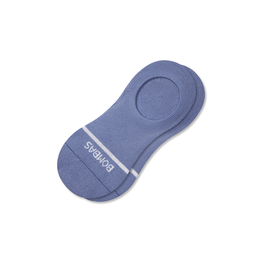 Women's Lightweight Merino Wool Blend No Show Socks - Classic Studio Move