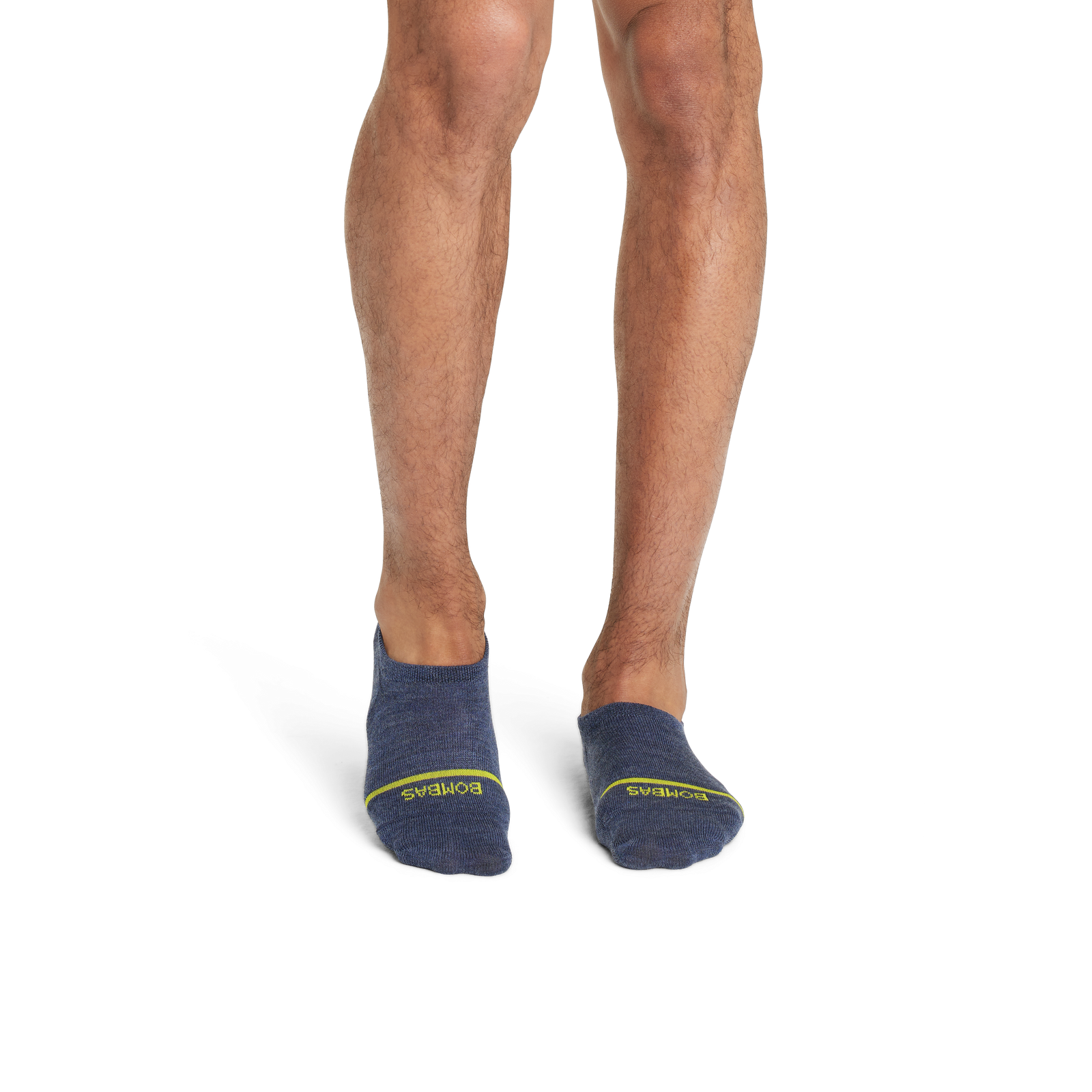 Merino Wool Lightweight No Show Sock Blue Agate Heather MO1