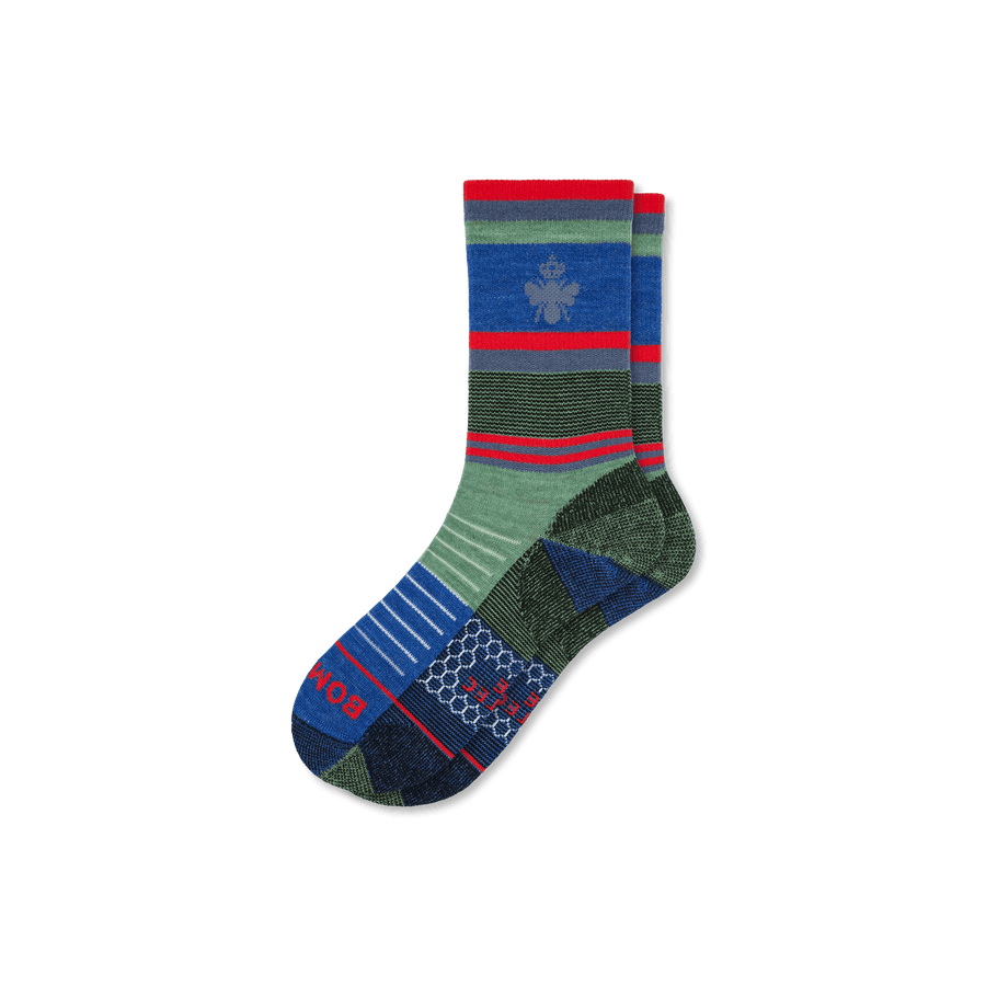 Cotopaxi x Bombas Merino Wool Blend Hiking Calf Socks - Classic Recovery Cushion