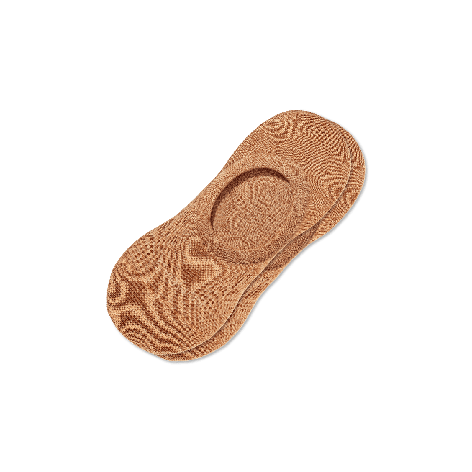 Lightweight No Show Socks Tan L