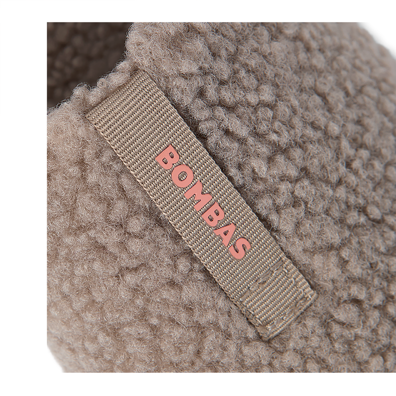 Sunday Slipper - Natural Taupe / Guava Detail [6074]