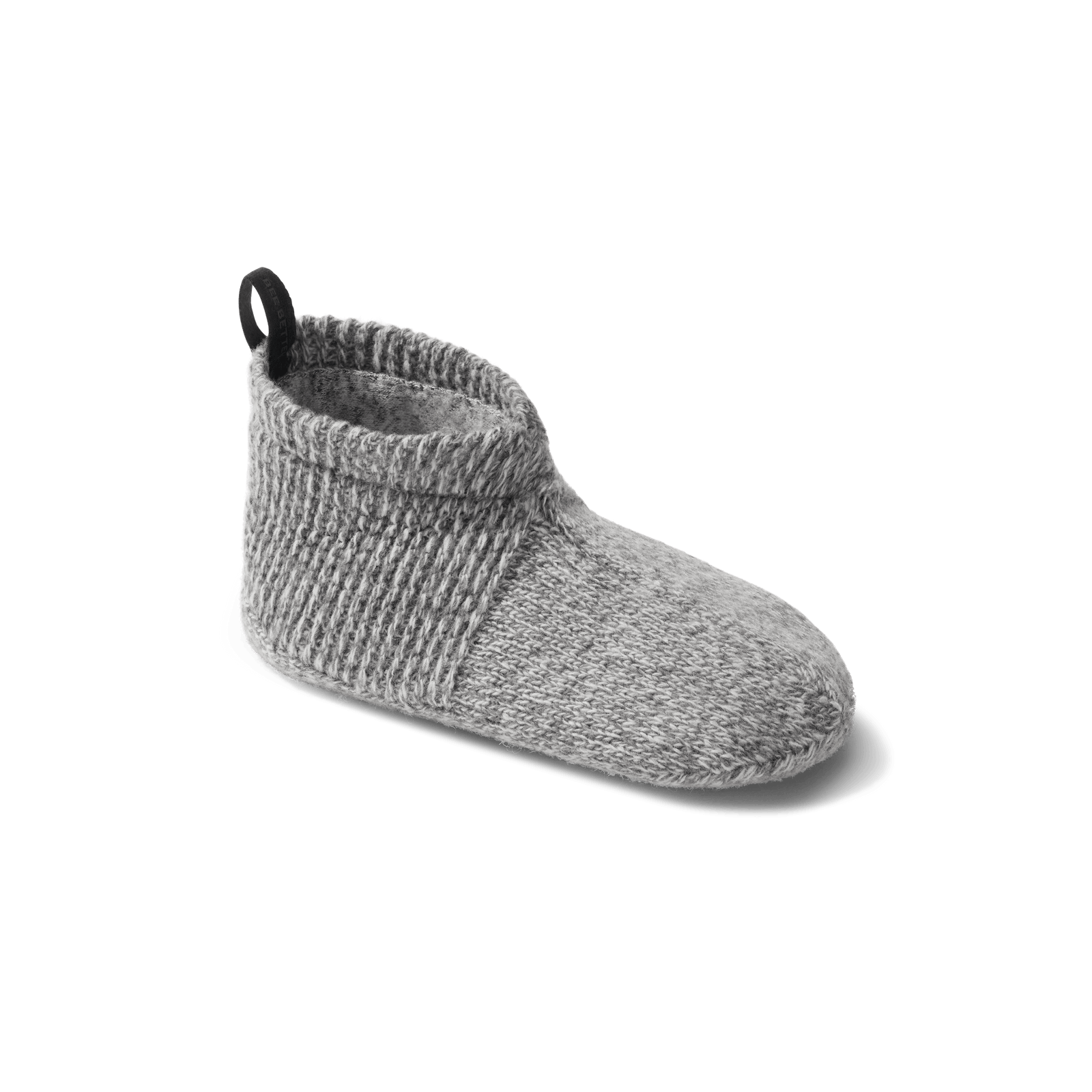 Youth Marl Gripper Slipper - Medium Grey Heather L2 [6718]