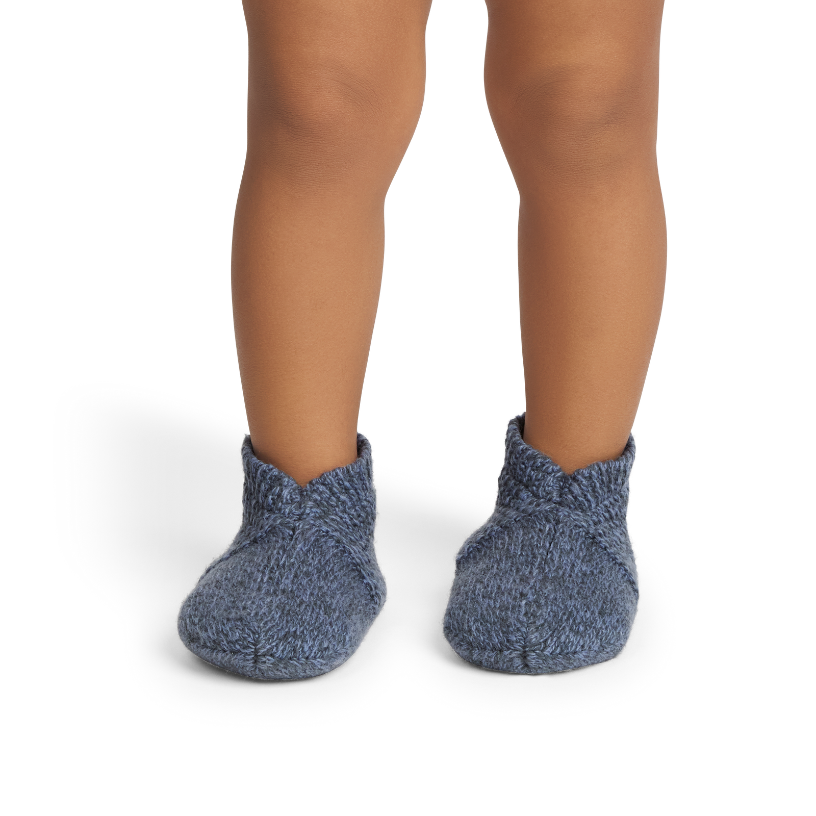 Toddler Marl Gripper Slipper - Pebble TO1 [6721]