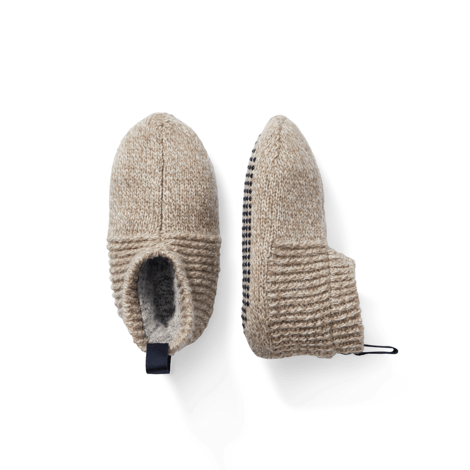 Toddler Classic Gripper Slipper Taupe L