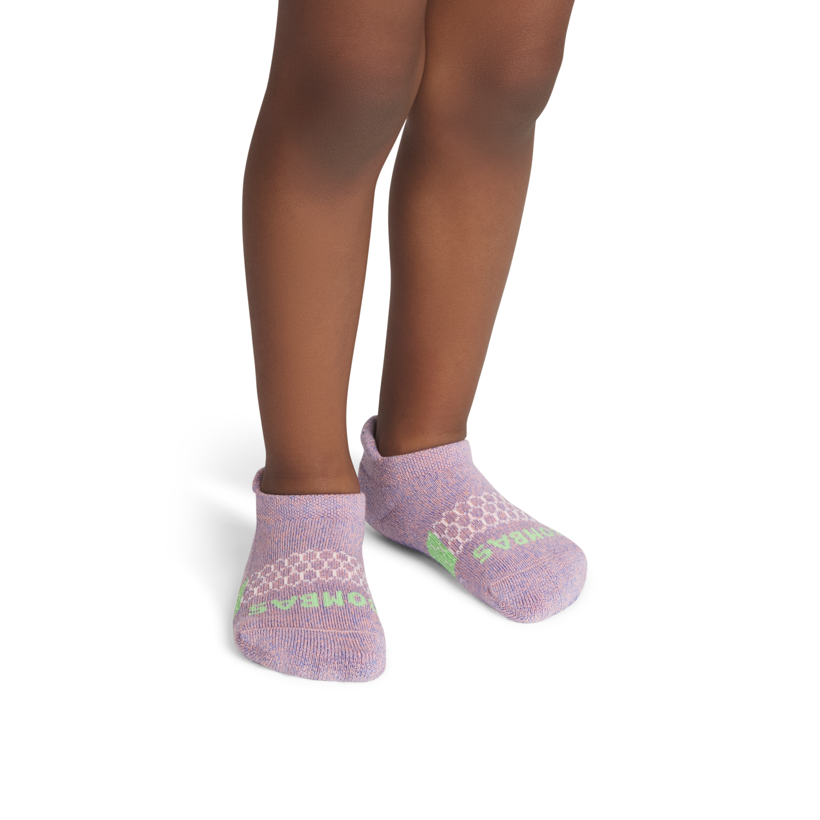 Marl Gripper Ankle Socks - Guava / Peri Sky TO1 [7032]
