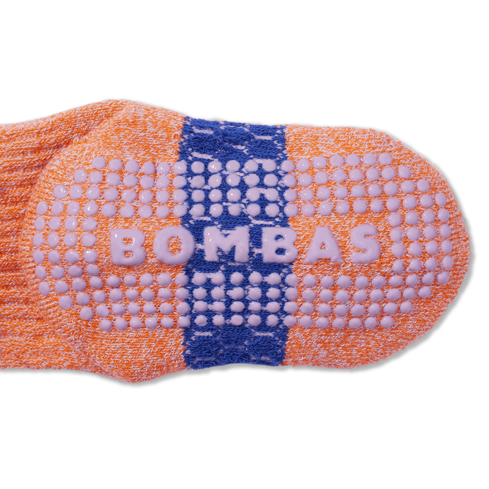 Toddler Marl Gripper Calf Sock Bitter Orange Detail