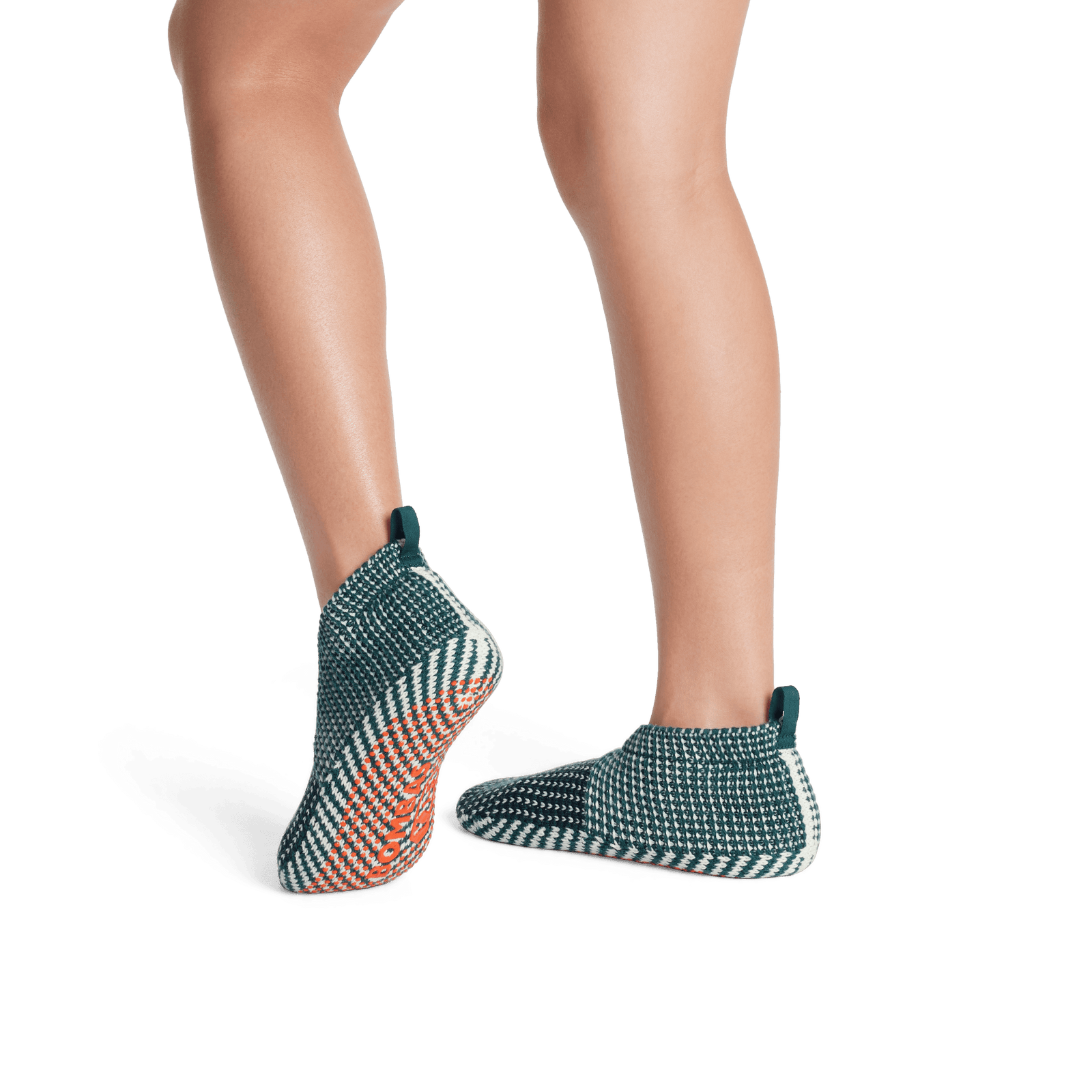Birdseye Gripper Slipper Midnight Teal YO1