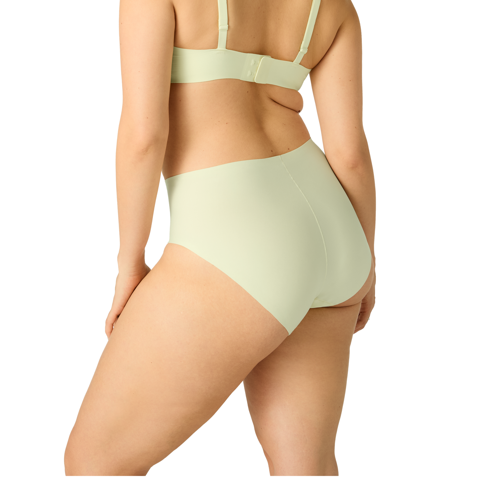 Women's No Show High Rise Brief - Light Meringue WO2 [7196]