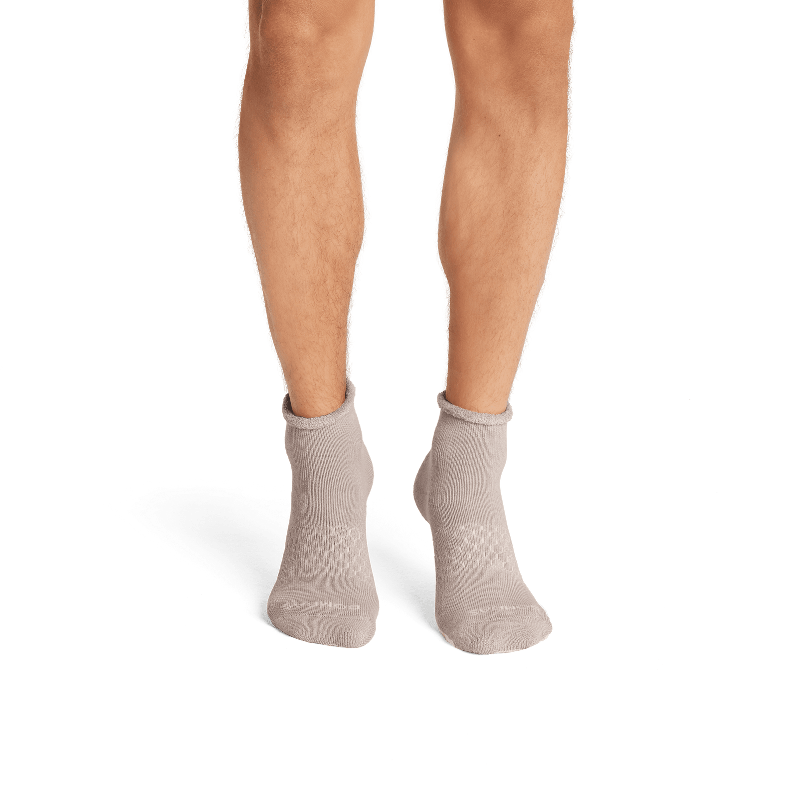 Merino Wool Blend Roll-Top House Socks Barley MO1