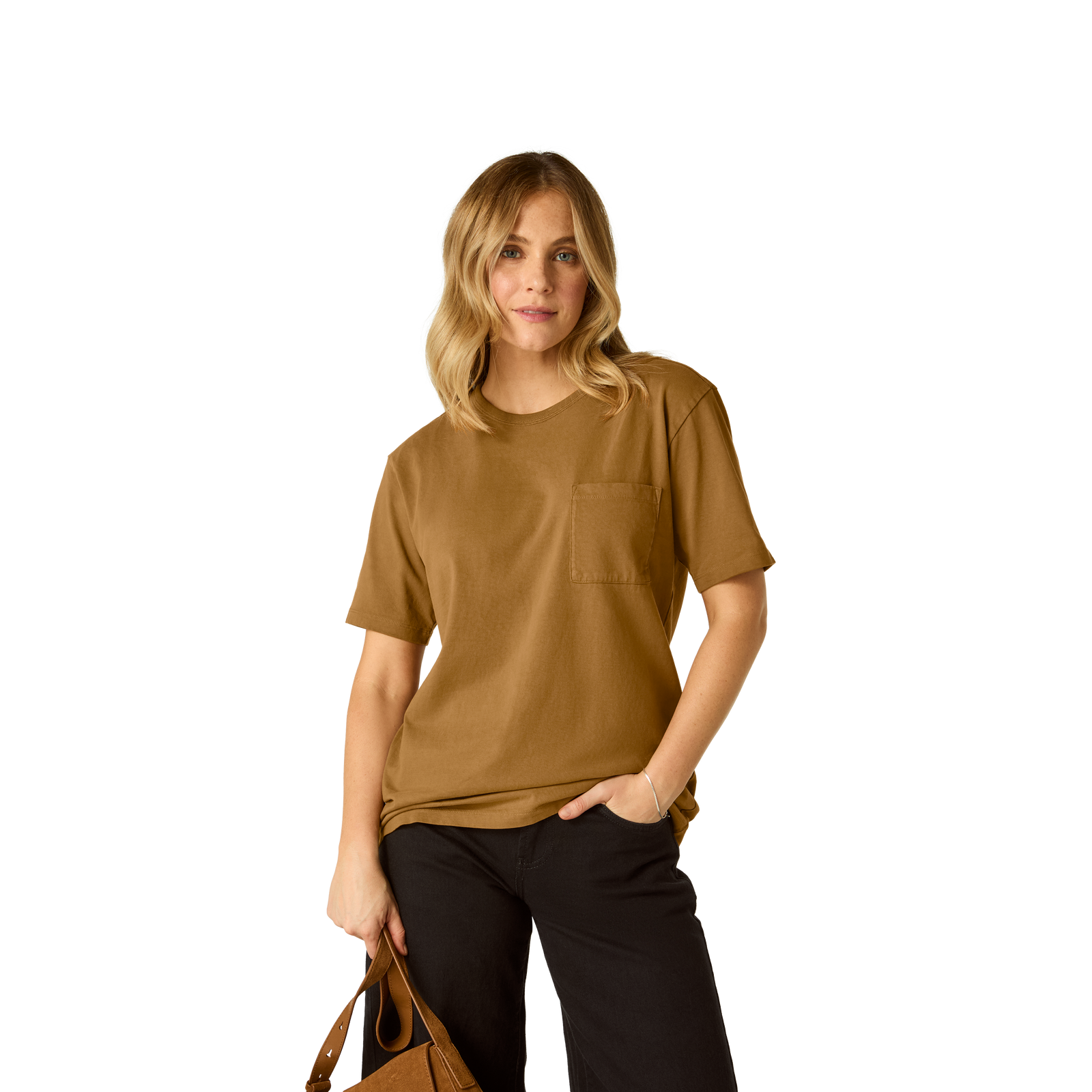 Premium Weight Pocket Crew Neck T-Shirt - Canteen WO1 [7248]