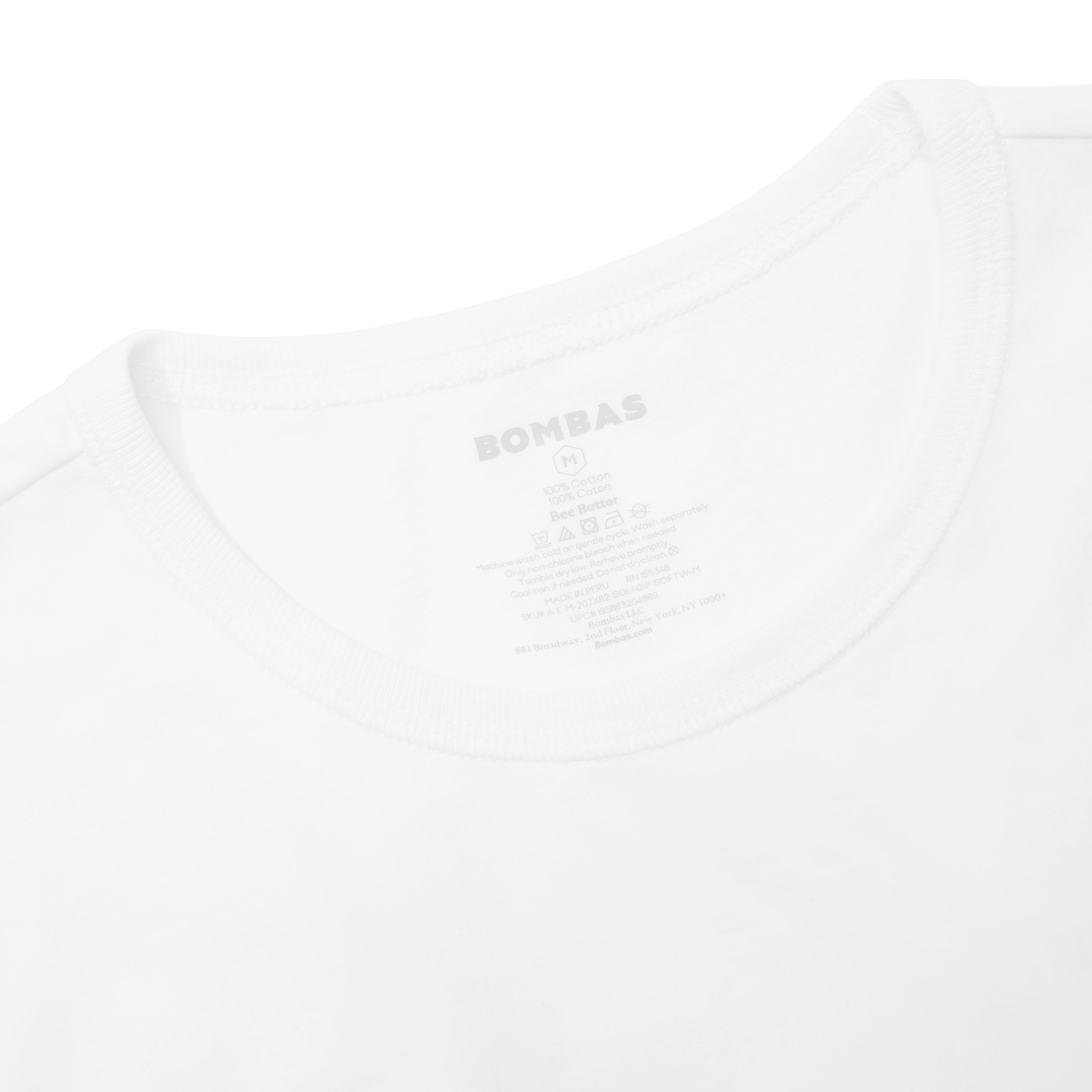 Premium Weight Pocket Crew Neck T-Shirt - Soft White Detail [7248]