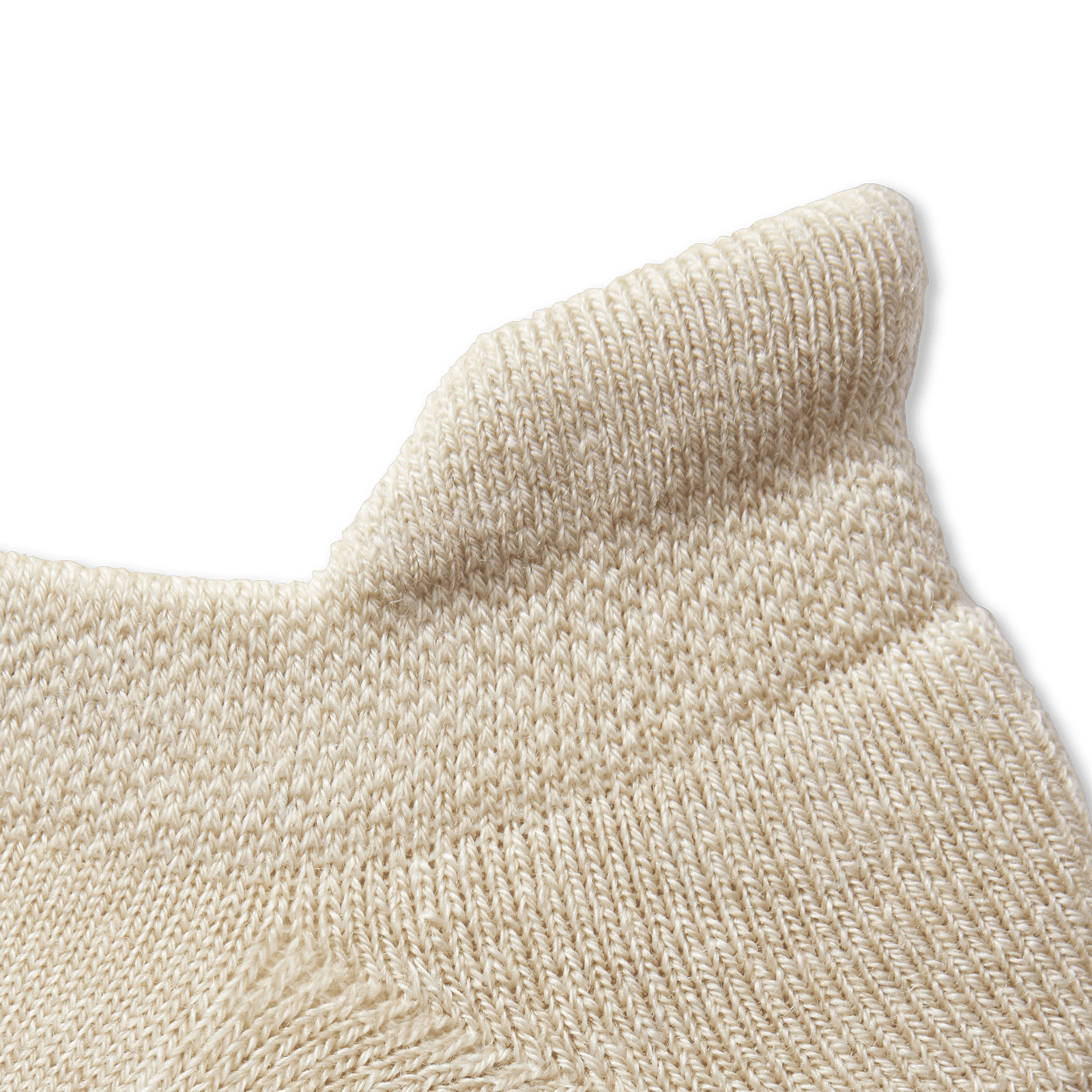Merino Wool Bland Ankle Socks - Khaki Detail [7531]