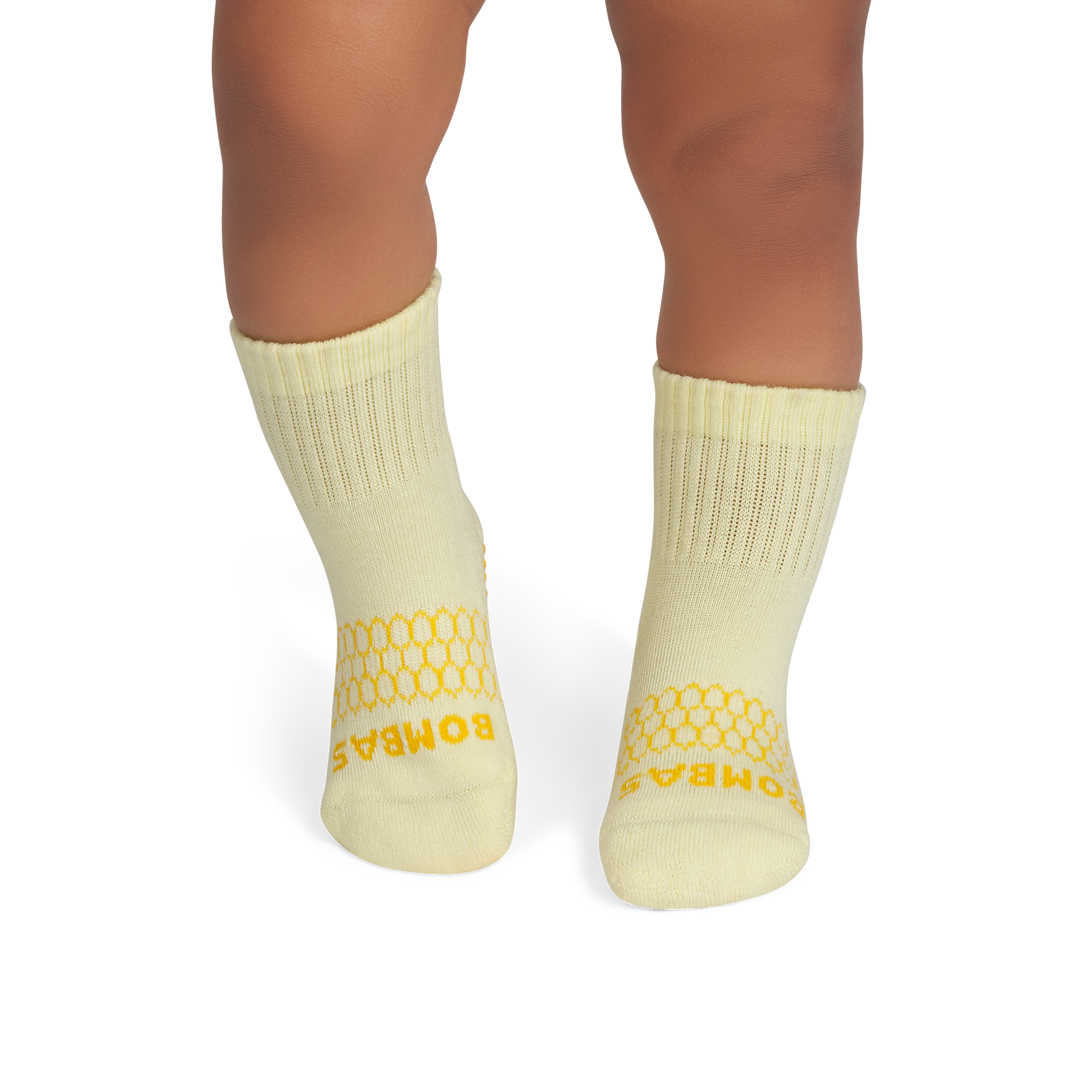 Toddler Gripper Calf Socks - light meringue TO1 [7579]