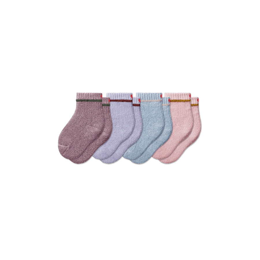 Toddler Terry Calf Sock 4-Pack - Fresh Studio Move