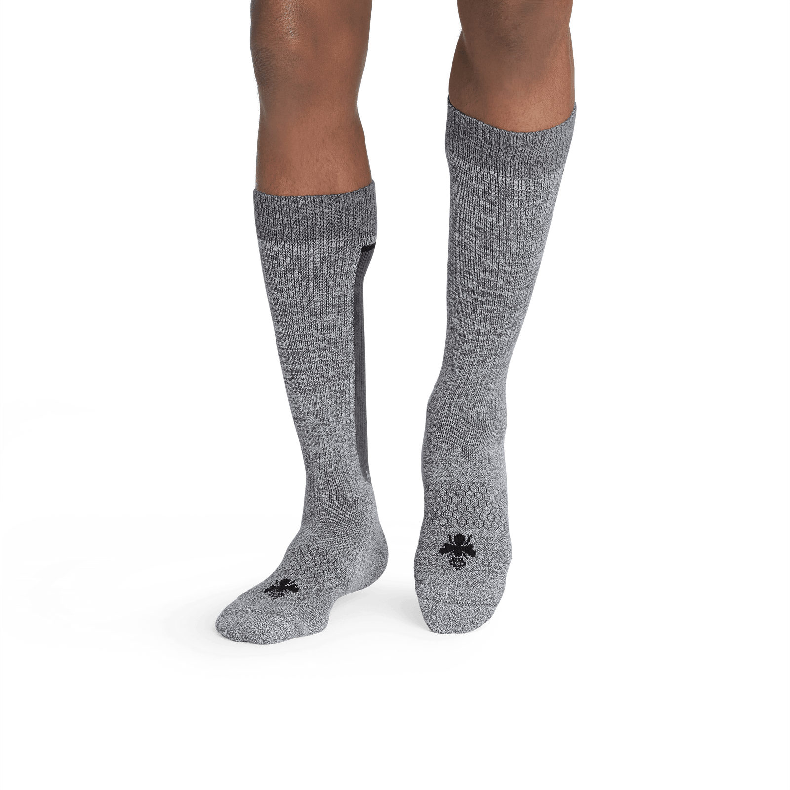 Performance Compression Knee High Socks (20-30mmHg) Charcoal MO1