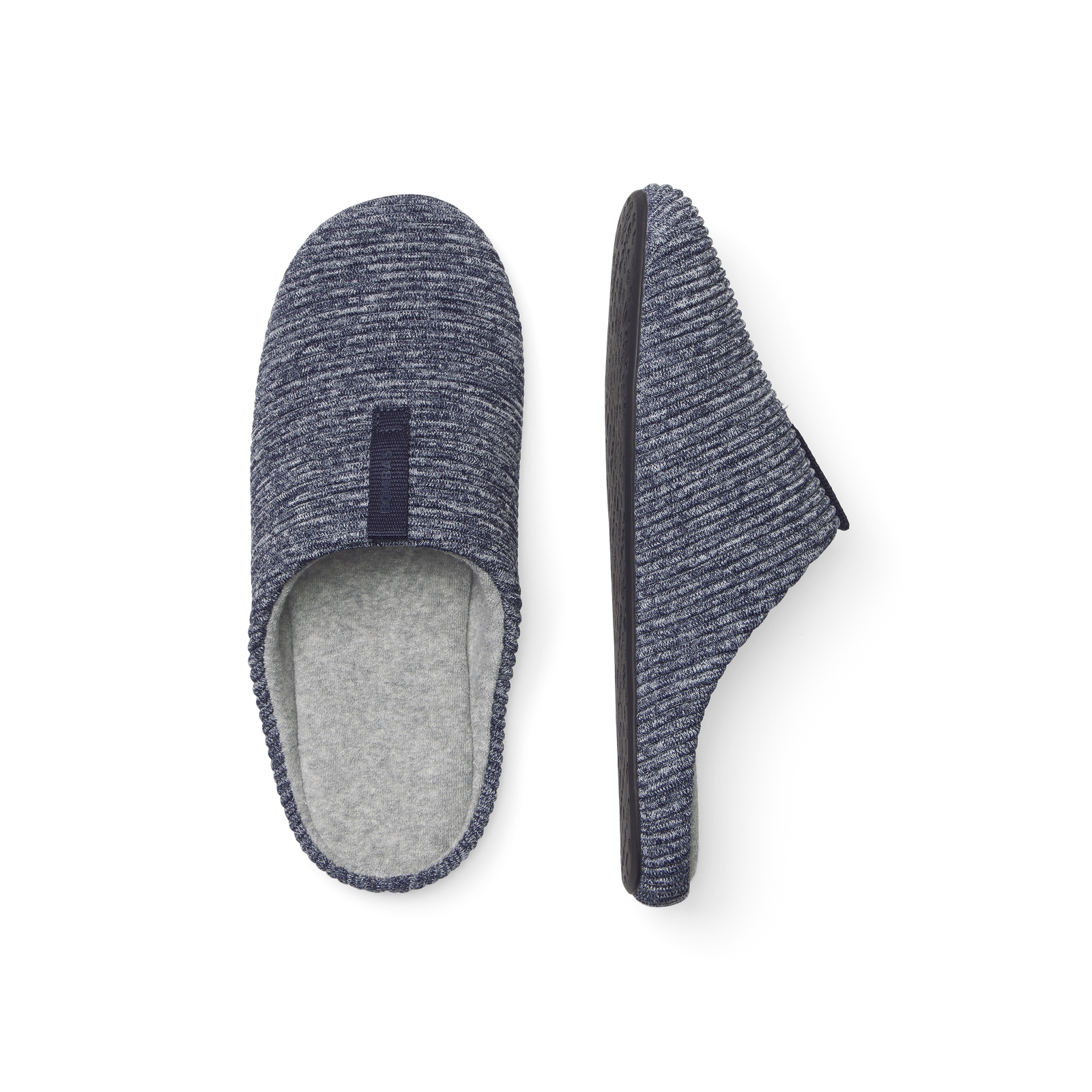 Men's Nest Slipper - Midnight Navy L [7699] Front + Side
