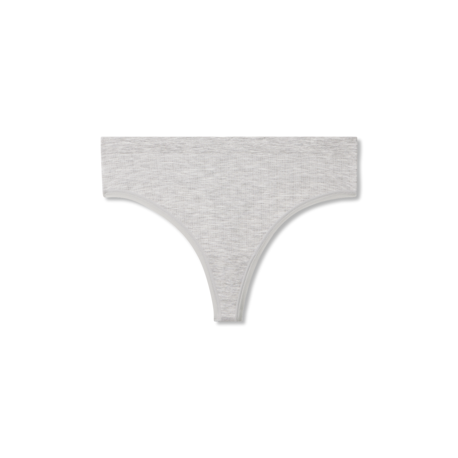 Women's Seamless Thong - Varsity Grey Heather L [7714]