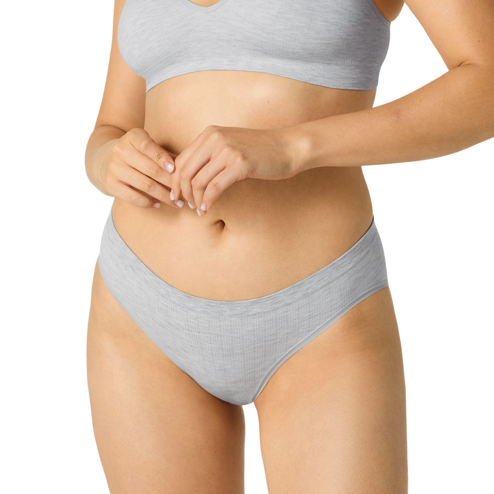 Seamless Brief - Varsity Grey Heather WO1 [7716]