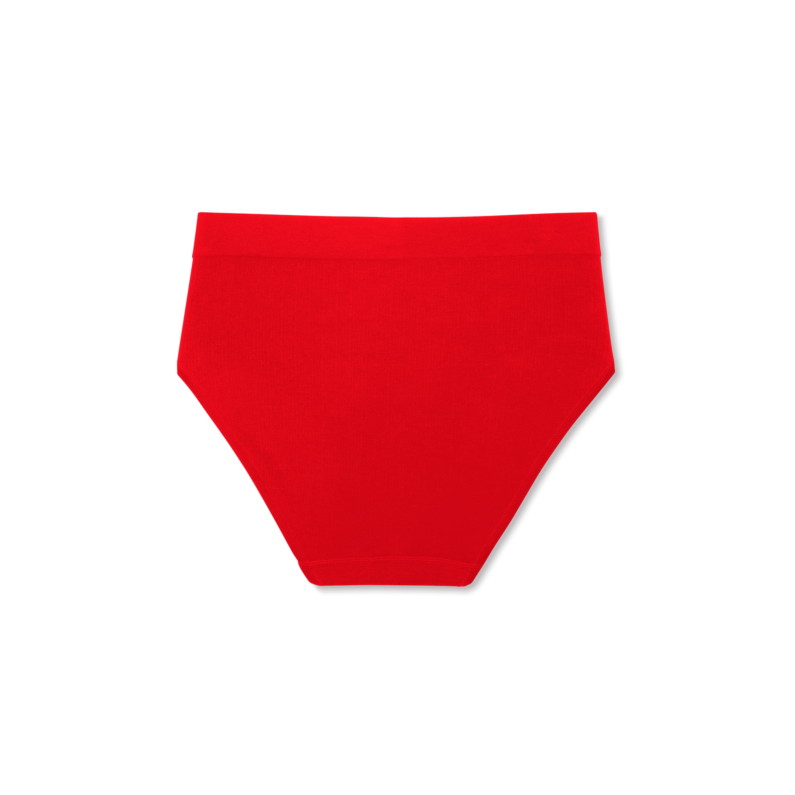 Women's Seamless High Rise Brief - Red Sky L Back [7718]
