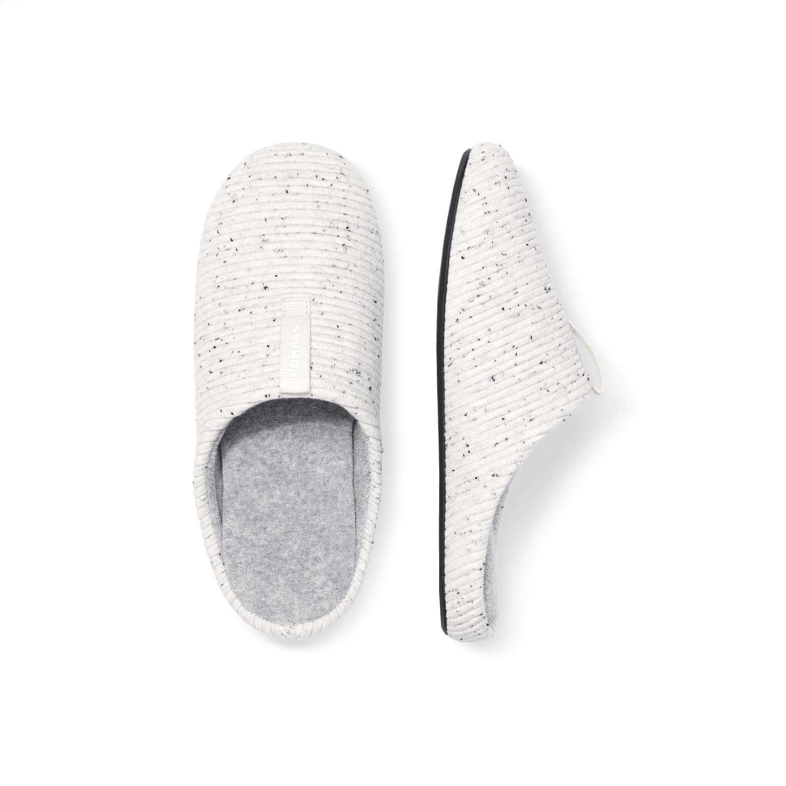 Women's Nest Slipper - Soft White Donegal - L [7733]